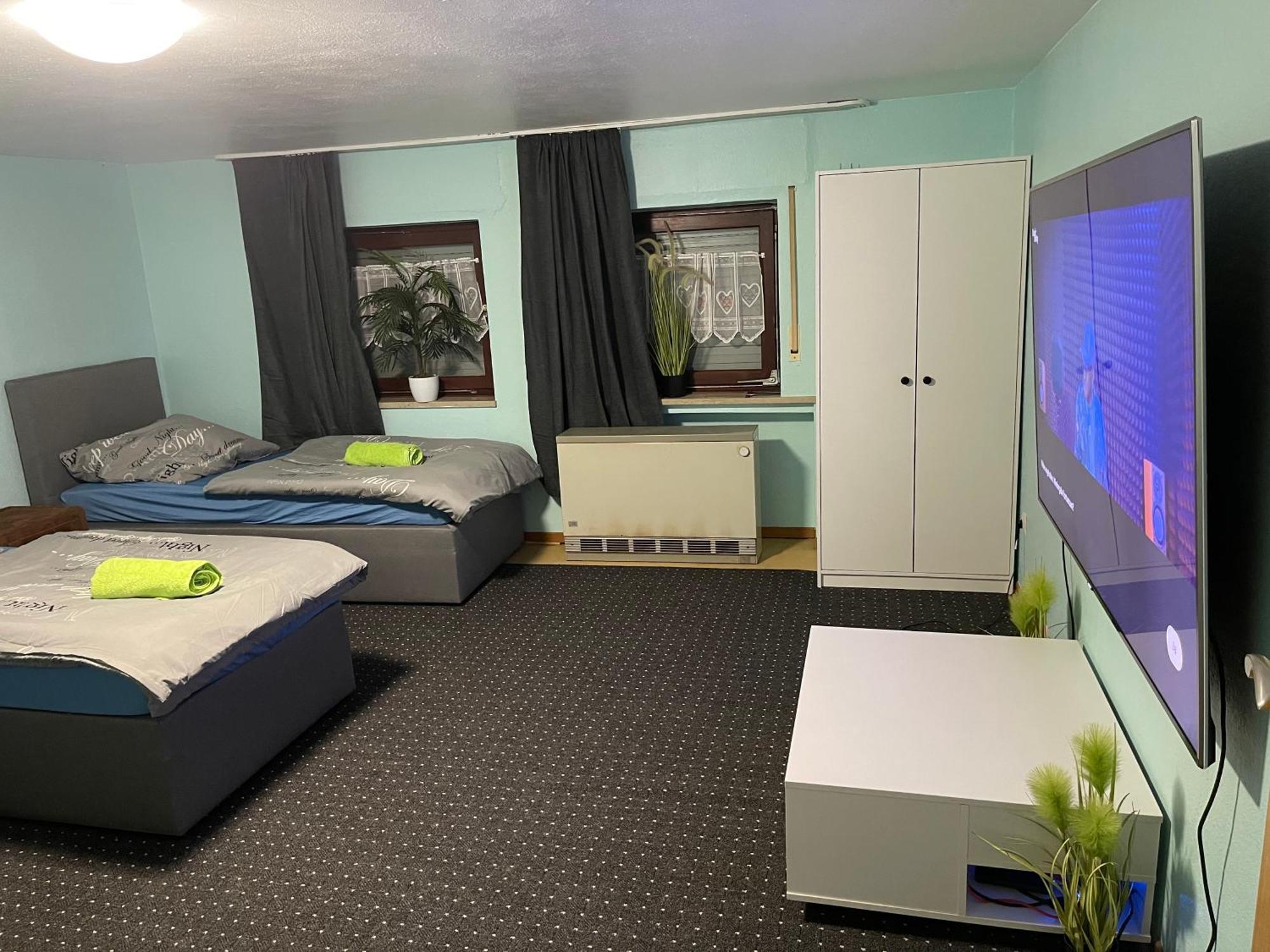Chambre Avec 3 Lits Trier Exterior photo